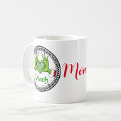 personalised coffee mug with Christmas motif. Koffiemok (Voorkant links)