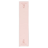  Personalised Craft Fair Table Runner, Branded  Korte Tafelloper (Voorkant)