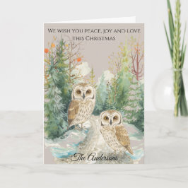 Personalised Family Photo Christmas Card  Kaart