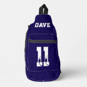 Personalised Football Boot Sling Bag (Voorkant)