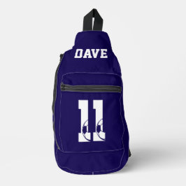 Personalised Football Boot Sling Bag