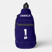 Personalised Football Boot Sling Bag (Voorkant)