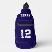 Personalised Football Boot Sling Bag (Voorkant)