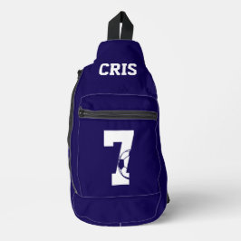 Personalised Football Boot Sling Bag