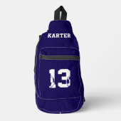 Personalised Football Boot Sling Bag (Voorkant)