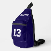 Personalised Football Boot Sling Bag (Rechterhoek)