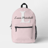 Personalised Girls Backpack Bedrukte Rugzak (Voorkant)