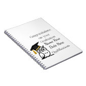 Personalised Graduation Gift for Her – Custom Name Notitieboek (Rechterzijde)