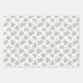 Personalised Green Eucalyptus Wedding  Inpakpapier Vel (Voorkant)