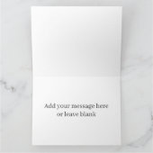 Personalised Greeting Card - Steampunk Art 'Tame' Kaart (Binnen)