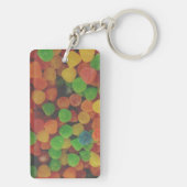 Personalised Gumdrops Candy Quirky Sleutelhanger (achterkant)