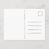 Personalised Happy New Home Card. Briefkaart (Achterkant)