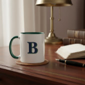 Personalised Initial Mug – Custom Letter Coffee  Mok