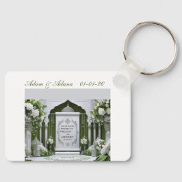 Personalised Islamic Bridal Keychain