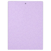Personalised Lilac Blossom Clipboard Klembord (Achterkant)