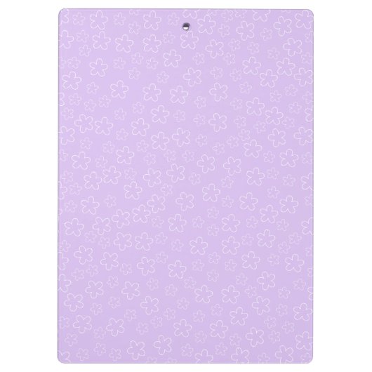 Personalised Lilac Blossom Clipboard Klembord (Achterkant)