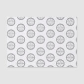 Personalised Logo for Branded Gift Weddings, Birth Tissuepapier (Voorkant)