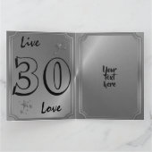 Personalised Luxury Birthday Words Happy Birthday Kaart (Binnen)