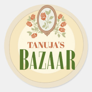 Personalised Mendhi Stickers |Henna Night Stickers