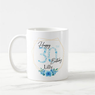 Personalised Mug Birthday Gift for Her With name  Koffiemok