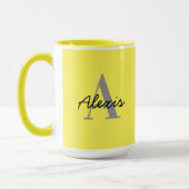 Personalised Mug | Initial and Name Mug | Custom Mok (Links)