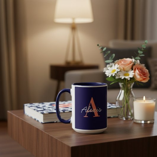 Personalised Mug | Initial and Name Mug | Custom Mok