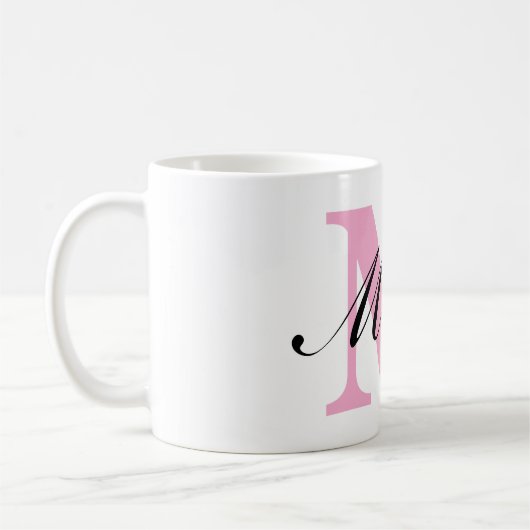 personalised mug koffiemok (Links)