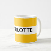 Personalised name mug koffiemok (Voorkant rechts)