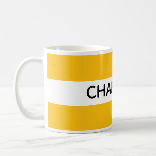 Personalised name mug koffiemok (Links)