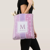 Personalised Name Pink bling cute tote bags Bag (Dichtbij)