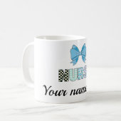Personalised Nurse mug Koffiemok (Voorkant links)