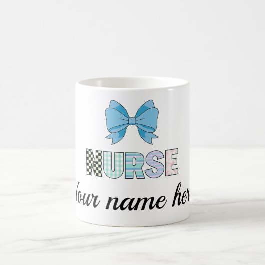 Personalised Nurse mug Koffiemok (Center)