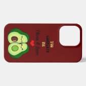 personalised phone case, Valentine's day gift. iPhone Hoesje (Achterkant horizontaal)