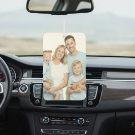 Personalised Photo Car Air Freshener – Double Side Luchtverfrisser