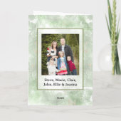 Personalised Photo Christmas Card for Grandparents Kaart (Achterkant)