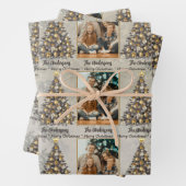 Personalised Photo Christmas Wrapping Paper  (In situ)