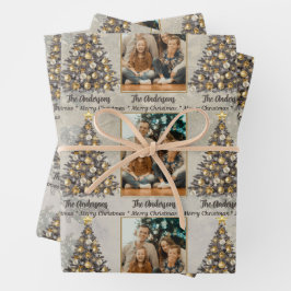 Personalised Photo Christmas Wrapping Paper 