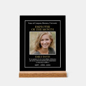 Personalised Photo - Employee Award Acryl Bord (Voorkant)