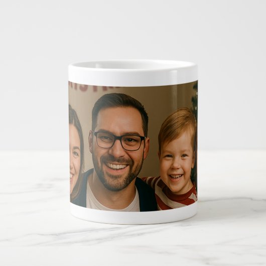 Personalised Photo  Grote Koffiekop (Voorkant)