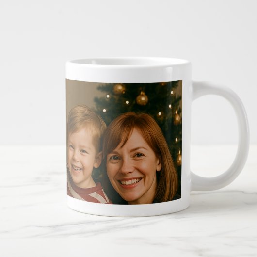 Personalised Photo  Grote Koffiekop (Rechts)