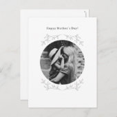Personalised Photo Happy Mother's Day Card. Briefkaart (Voorkant / Achterkant)