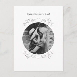 Personalised Photo Happy Mother's Day Card. Briefkaart