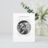Personalised Photo Happy Mother's Day Card. Briefkaart (Staand voorkant)