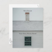 Personalised Photo Moving House New Home Card. Briefkaart (Voorkant / Achterkant)