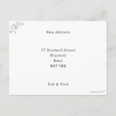 Personalised Photo Moving House New Home Card. Briefkaart (Achterkant)