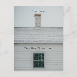 Personalised Photo Moving House New Home Card. Briefkaart