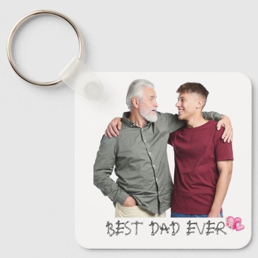  Personalised Photo Sleutelhanger (Voorkant)