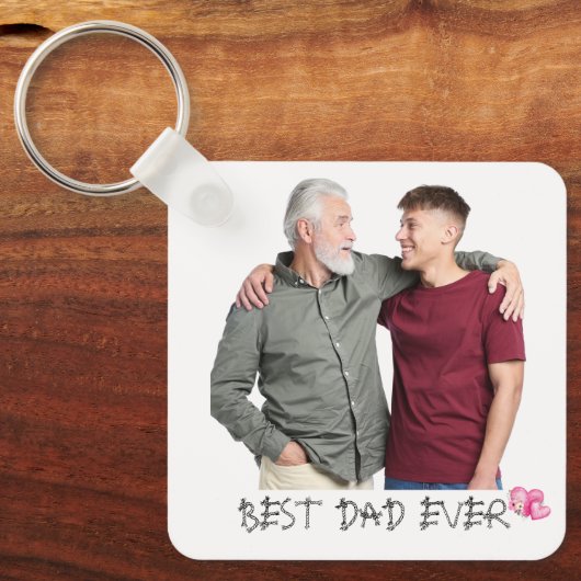  Personalised Photo Sleutelhanger (Voorkant)