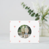 Personalised Photo Valentine's Day Card. Briefkaart (Staand voorkant)