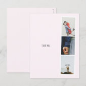 Personalised Photo Valentine's Day Love Card. Briefkaart (Voorkant / Achterkant)